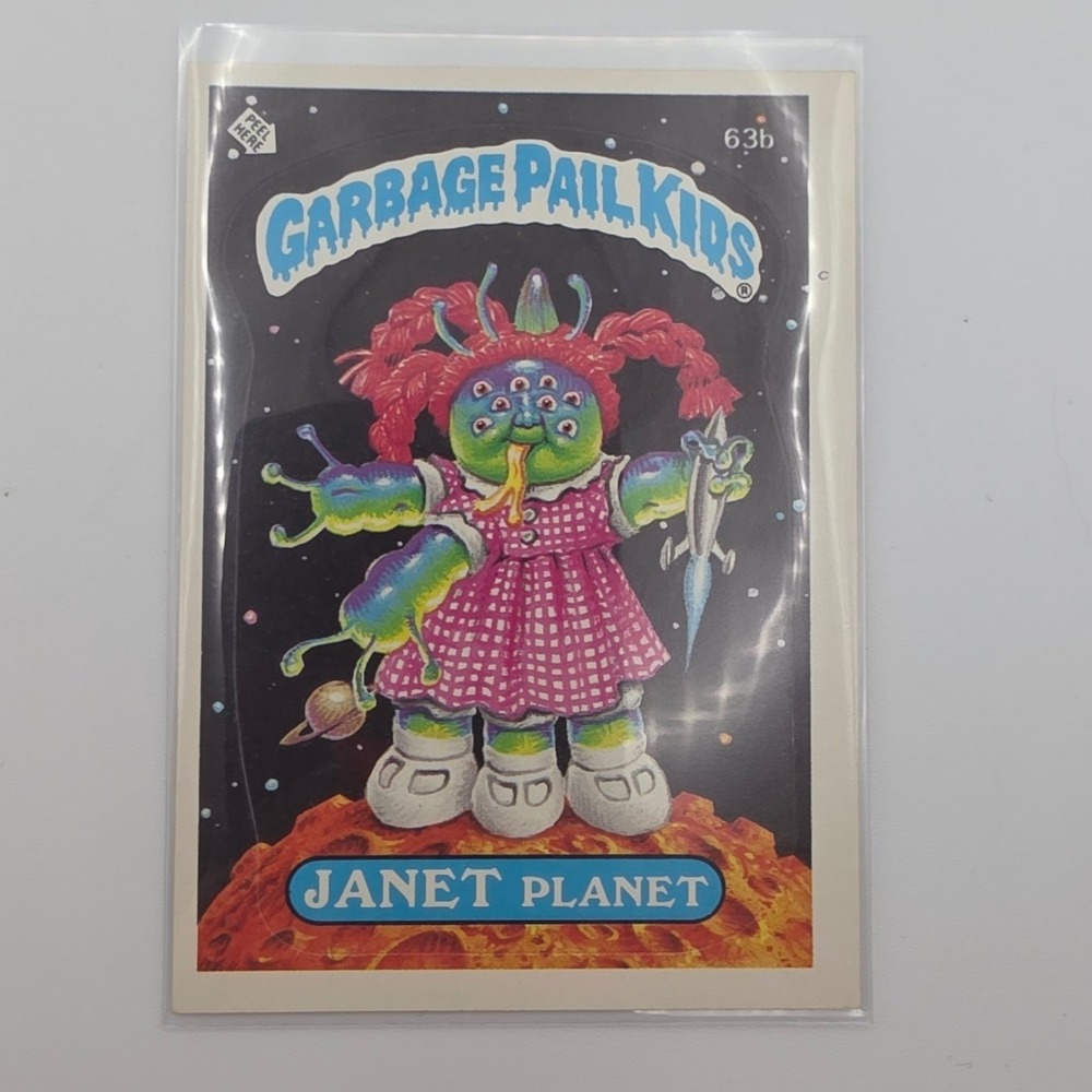 Topps Garbage Pail Kids OS2 Janet Planet Fair 63b